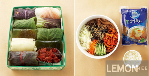모둠쌈밥, 도토리묵밥