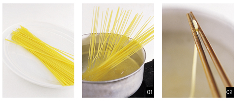 면, 쫄깃하고 맛있게 삶는 법