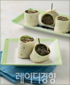 불고기 토르티야롤