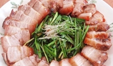 기름 좍~통삼겹살구이