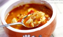 매콤함에 반한 순두부찌개