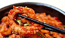 오징어 숙회 무침