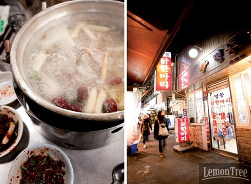 밤에 찾아간 시장통 맛 골목 탐험기