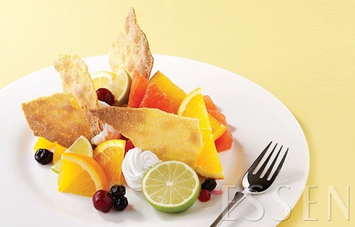 crackers & fruits dish 크래커과일디시