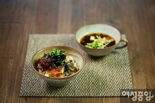 아이들도 맛있게 먹을 수 있는 꽁치우엉덮밥