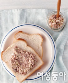 참치스프레드샌드위치