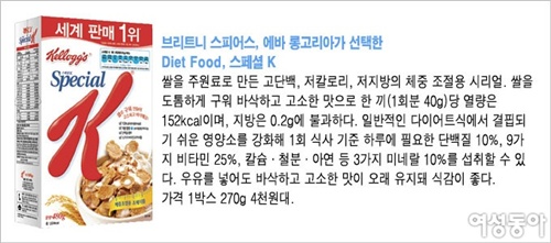 스페셜 K로 굶지 않고 건강하게 다이어트했어요