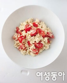 토마토두부샐러드