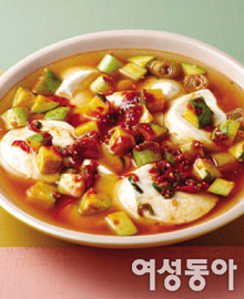 애호박순두부찌개