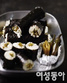 고추장아찌김밥